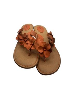 floral Hensley Thong Sandals from b.o.c. Size 11 vegan